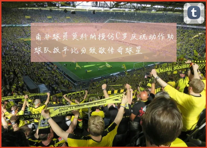 南非球员莫科纳模仿C罗庆祝动作助球队扳平比分致敬传奇球星